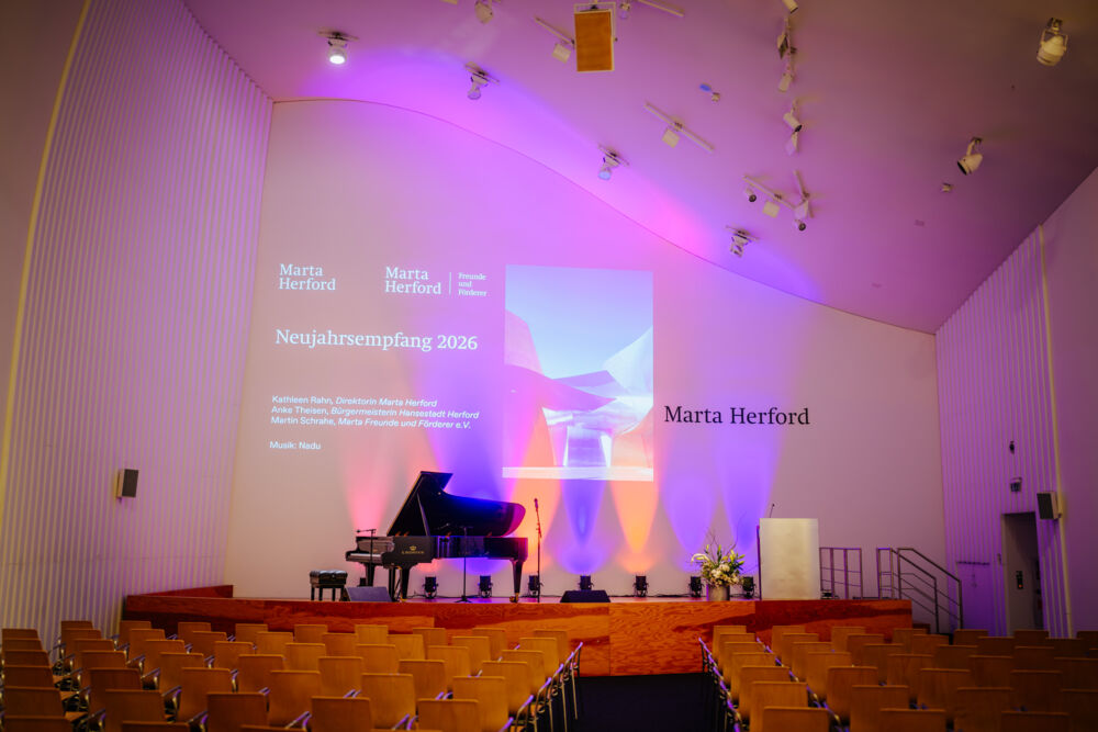 Neujahrsempfang 2026 Marta Herford +++ Foto: Besim Mazhiqi